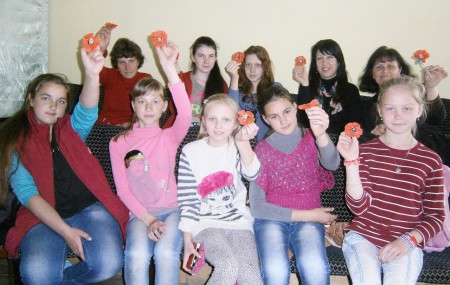 Мастер-клас " Мак, як символ пам"яті в Україні"